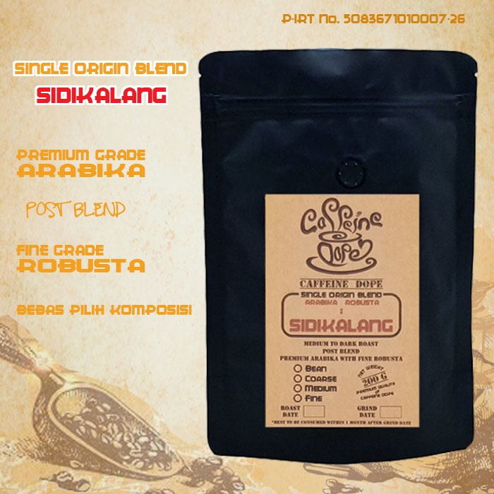 

Kopi Single Origin Blend Sidikalang 200 Gr - Bean/Biji & Ground/Bubuk