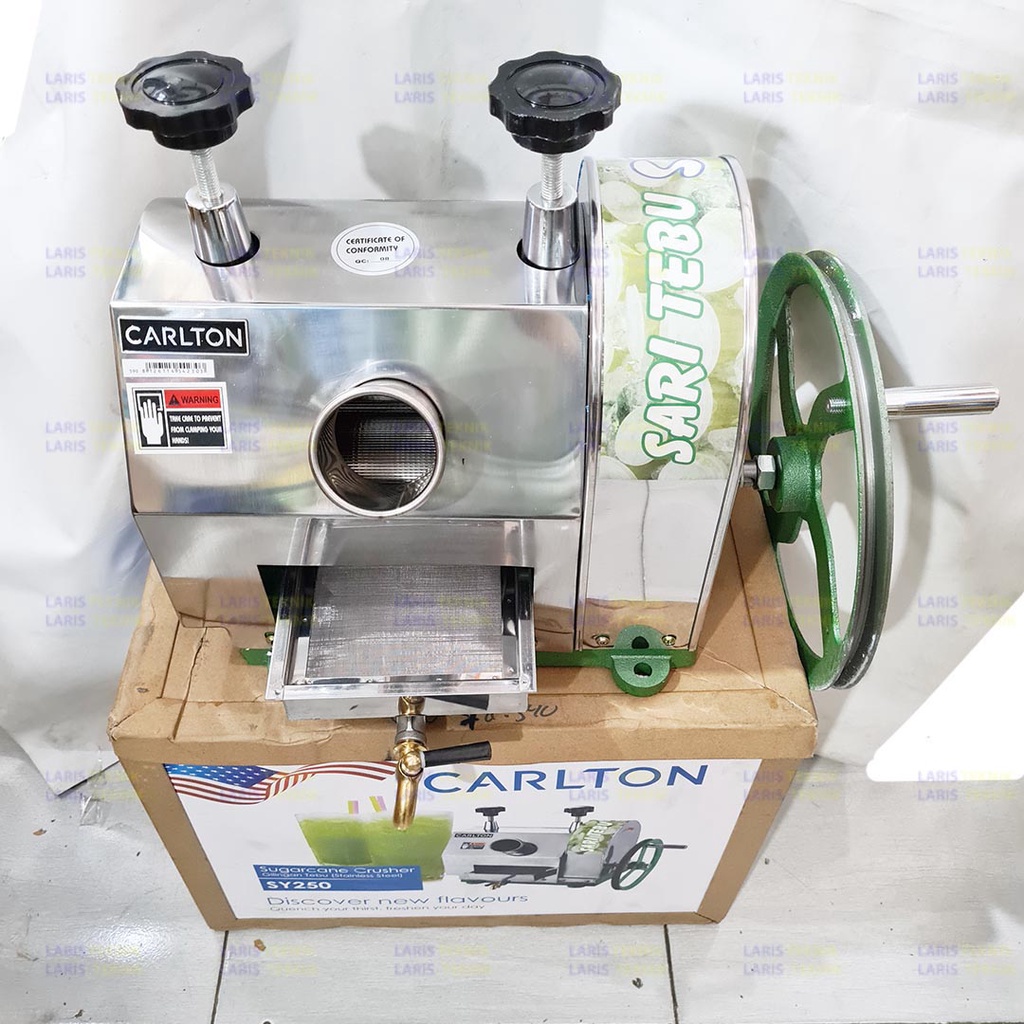 Mesin Peras Tebu Mesin Pengiling Es Tebu Sugar Cane Manual