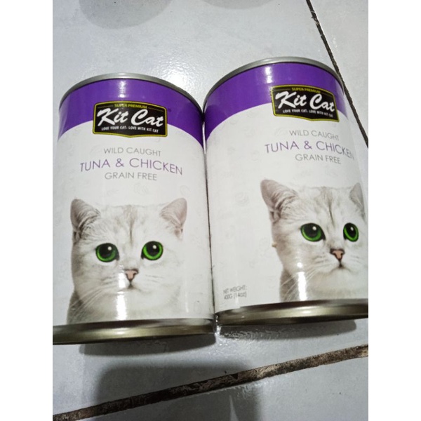 KIT CAT KALENG 400g TUNA &amp; CHICKEN