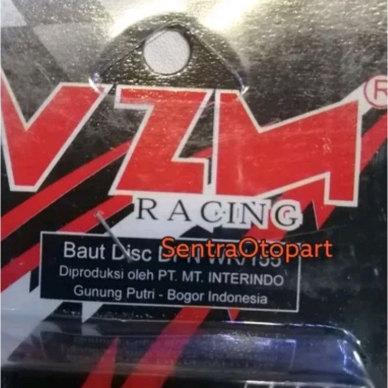 Baut baut piringan disk disc cakram depan wr155 wr 155 vzm