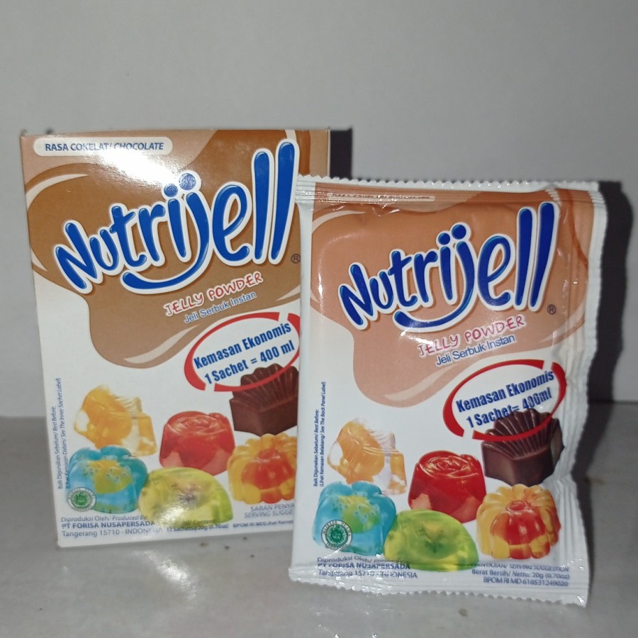 

Nutrijell Coklat 20 gram