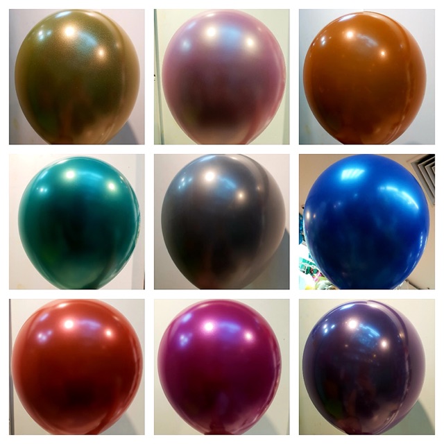 Balon double chrome - balon chrome