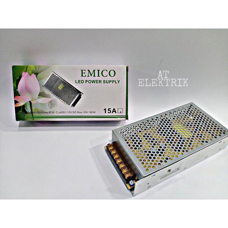 Trafo 15 Ampere 12 V / Travo / LED Power Supply / Adaptor LED strip / Besi Adaptor