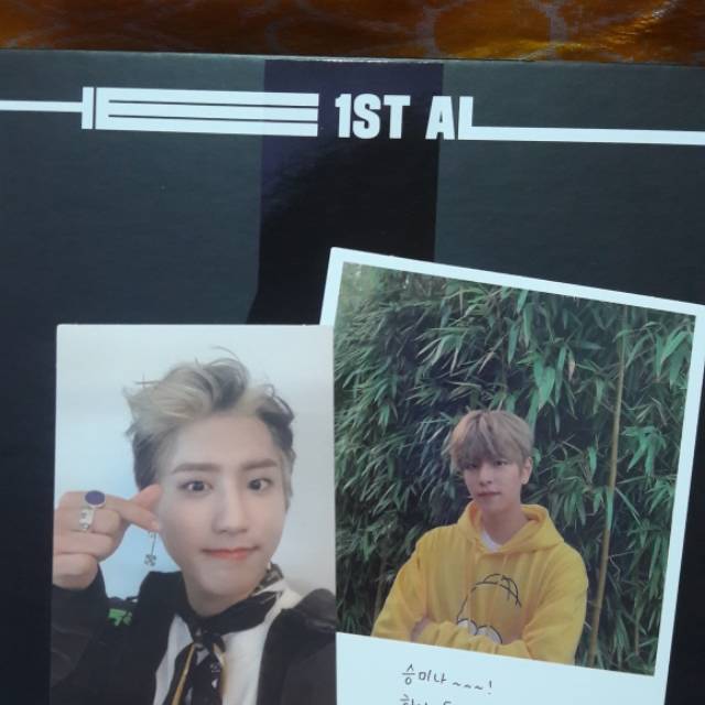 STRAY KIDS GO LIVE Photocard Official Han Jisung Seungmin Polaroid