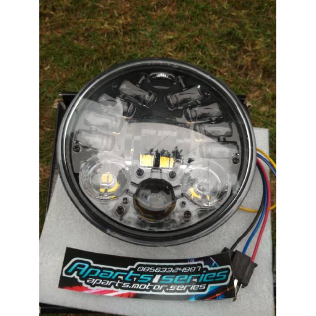 Daymaker 16 LED dus hitam polos