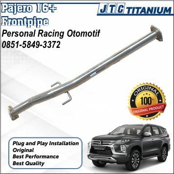 JTC TITANIUM Mitsubishi Pajero 4N15 ANPS 16+ Frontpipe Non Reson