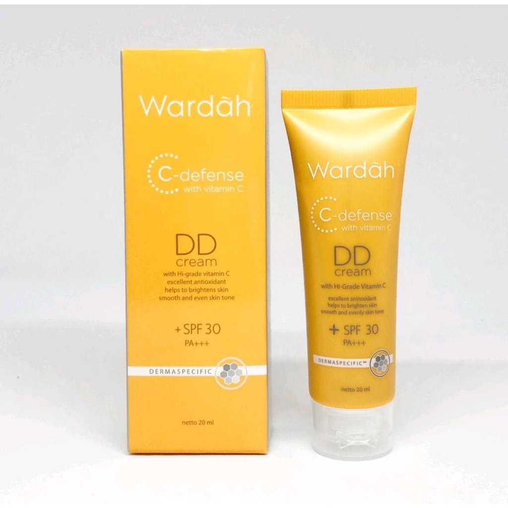 Wardah C-Defense Energizing Creamy Wash 100 ml - Pembersih Wajah dengan HiGrade Vitamin C