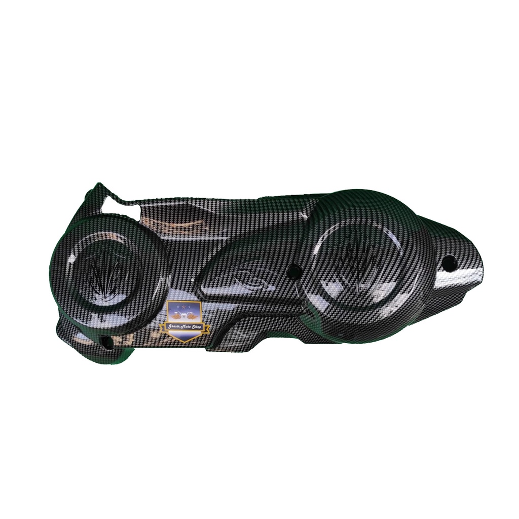 Cover CVT Aerox 155 Carbon Tutup CVT Carbon Aerox 155 Old Cover CVT Aerox Carbon