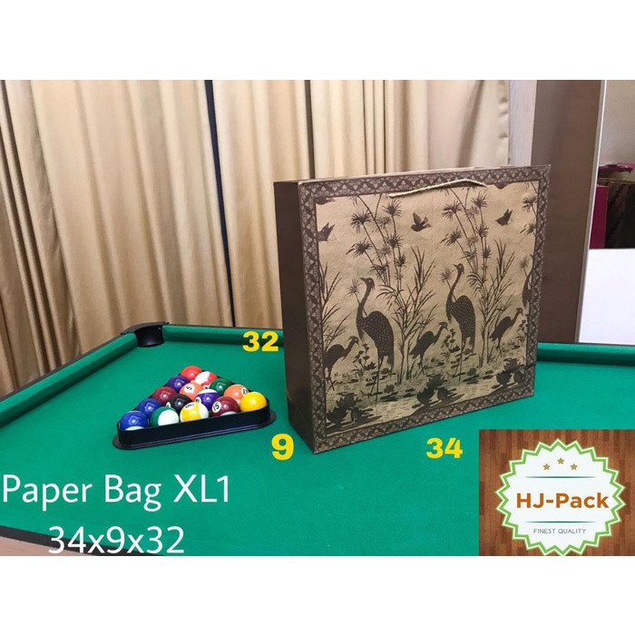 

(TERLARIS) Paperbag Paper Bag Tas Kertas Xl 34X9X32 Motif Goodiebag Shopping Bag