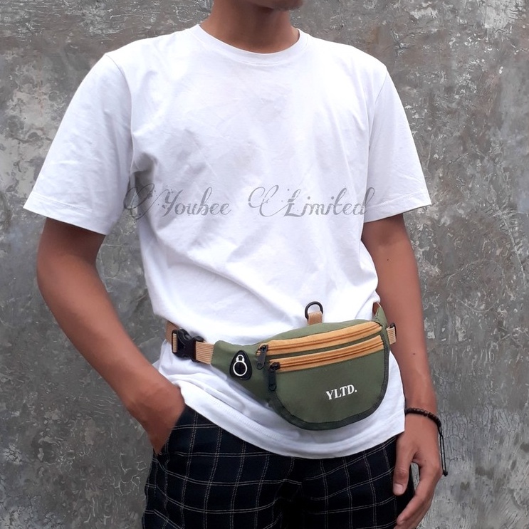 Rancis Jaya - Waistbag Mini Pria YLTD Termurah | Tas Pinggang Mini Unisex | Tas Selempang Mini Pria Terlaris