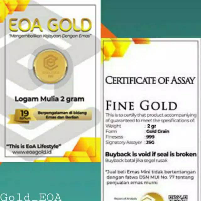 Eoa Gold 2gram