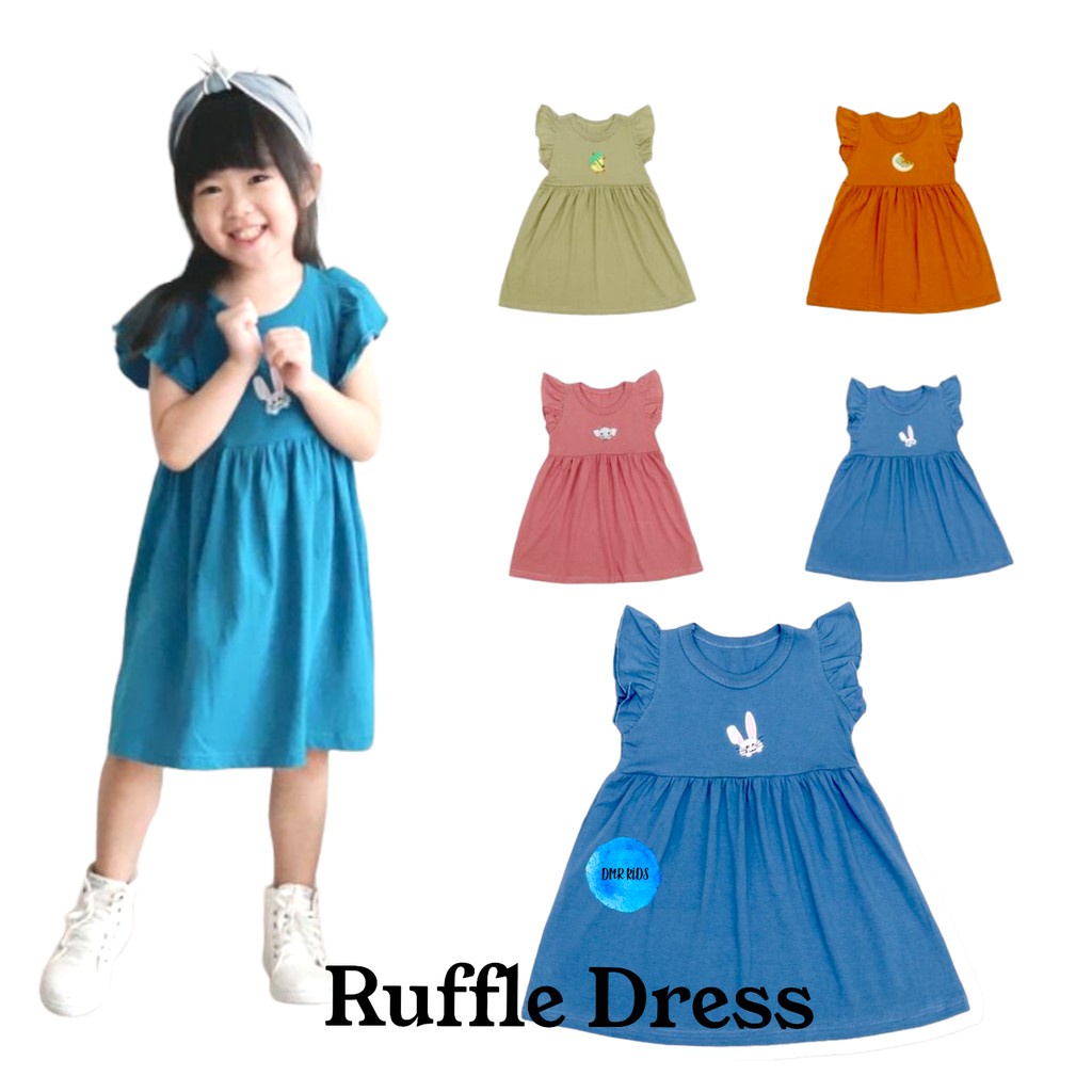 DRESS POKET ANAK PEREMPUAN USIA 1-4 TAHUN / PAKAIAN ANAK PEREMPUAN / ATASAN ANAK PEREMPUAN / FASHION Kids / DRESS BALITA / DRESS ANAK ANAK