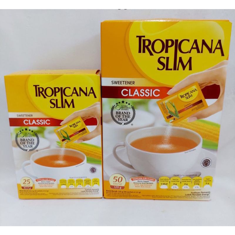 

Tropicana Slim Classic / Pengganti Gula Untuk Diabetes