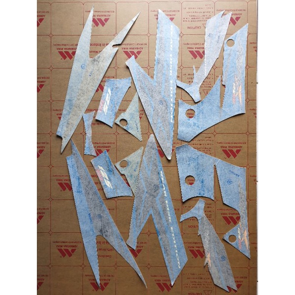 STRIPING STICKER LIST BODY HONDA SUPRA X 125 DD 2006