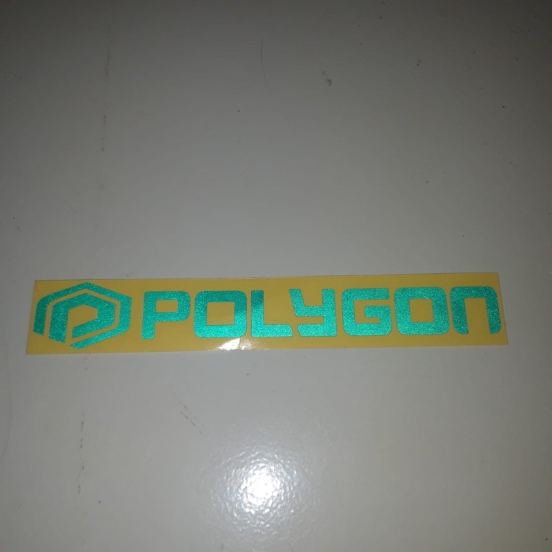 

Cutting sticker Polygon