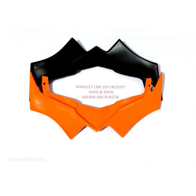 Winglet CBR NEW 150 FACELIFT - WINGLET ALL NEW CBR 150 FACELIFT K45G &amp; K45N