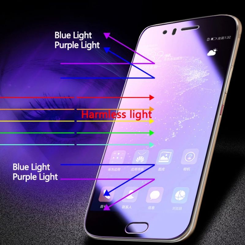 2in1 TEMPERED GLASS BLUE LIGHT RAY SAMSUNG A11 M11 TG ANTI GORES RADIASI FULL SCREEN PROTECTOR