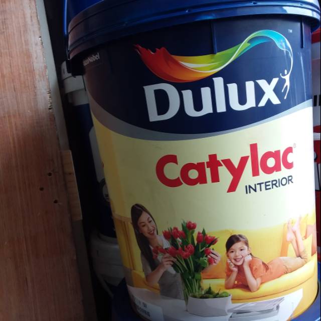 Cat Tembok Dulux Catylac Interior Putih Kemasan 25 Kg