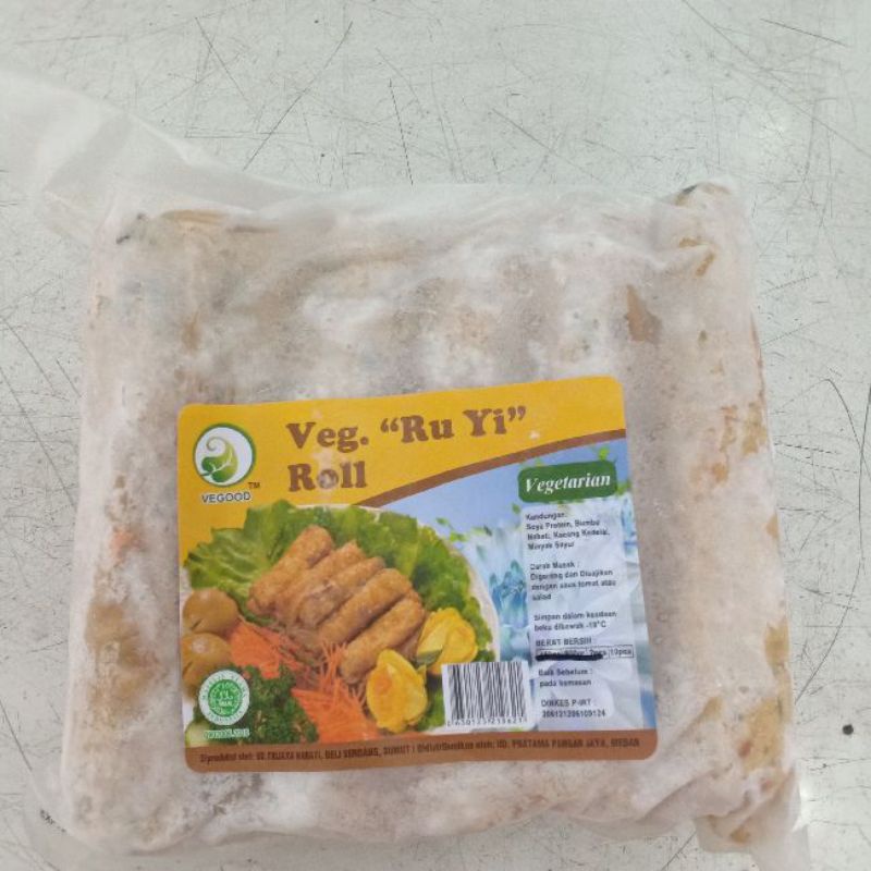 

Vegetarian ru yi roll (bak kien vege) kualitas terjamin halal 100%