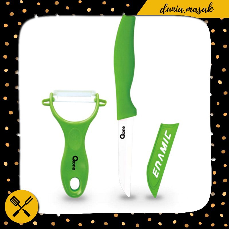 Peeler & Pisau / Knife Set Oxone Ox-928 Unik Murah Berkualitas