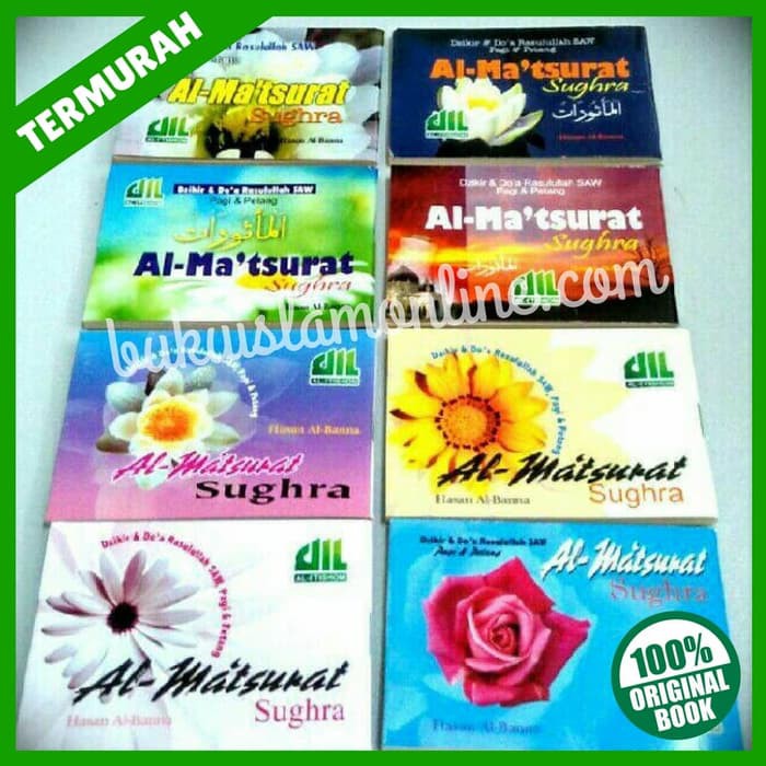 Al Ma Tsurat Sughra Dzikir Dan Doa Pagi Petang Kecil Hasan Al Banna Al Matsurat Sugra Termurah Shopee Indonesia