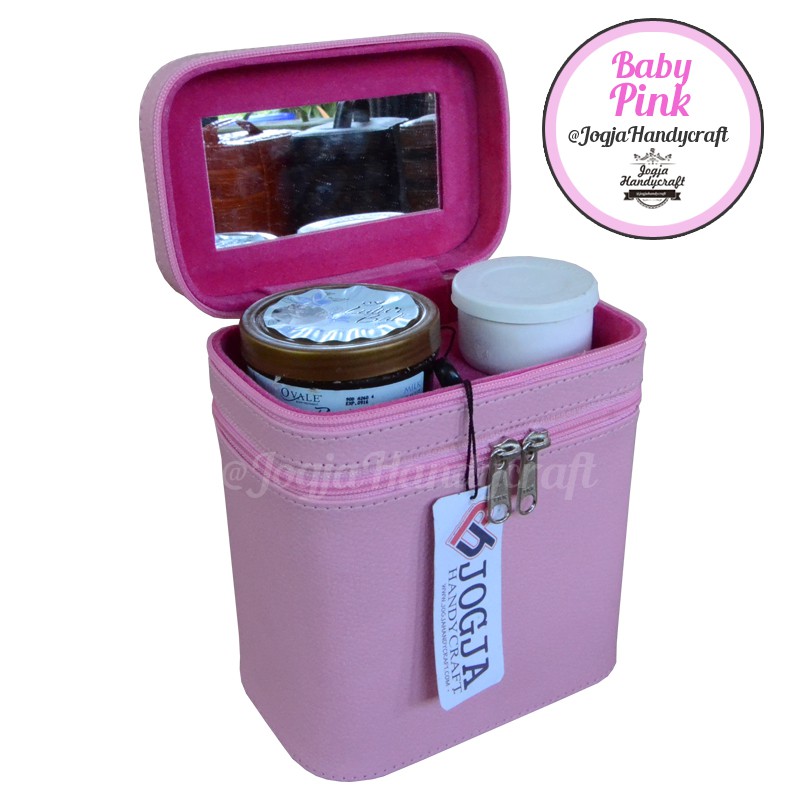 Baby Pink Tas Make Up / Tempat Kosmetik / Box Make up