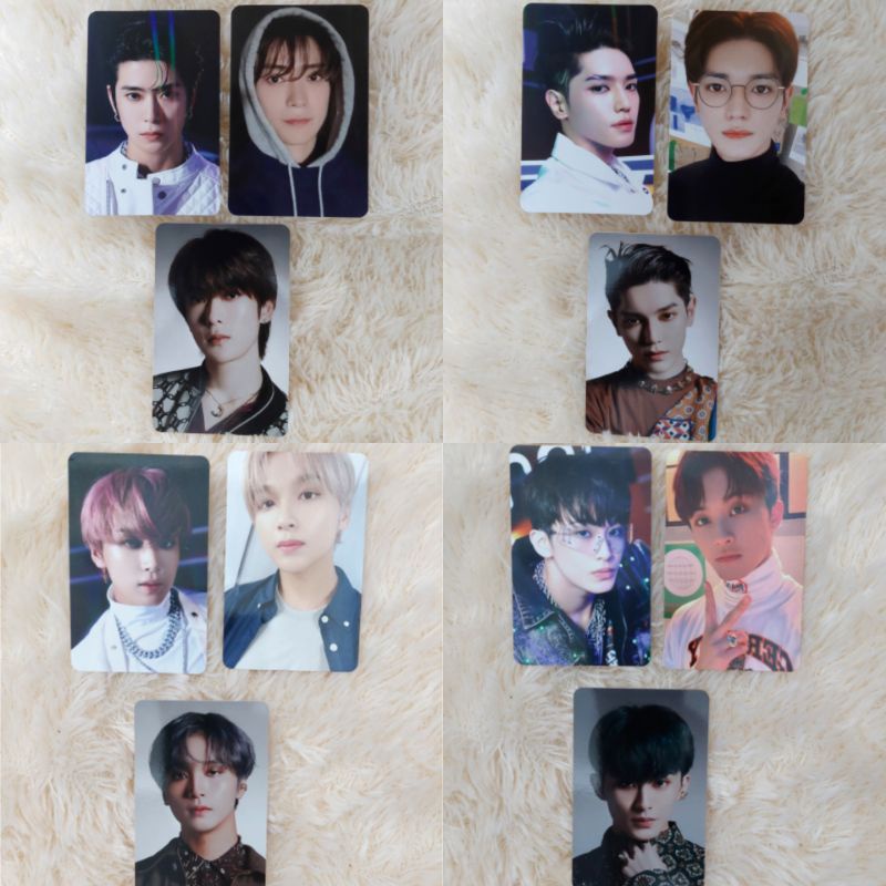 NCT 127 SPECIAL POSTCARD BOOK PHOTOCARD PC MARK HAECHAN JAEHYUN TAEYONG