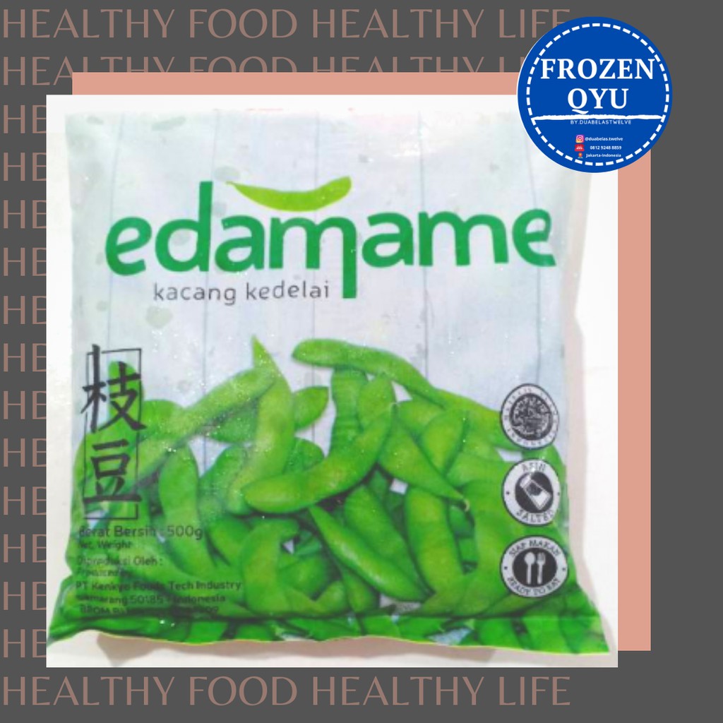 

Edamame Salted 500 gram