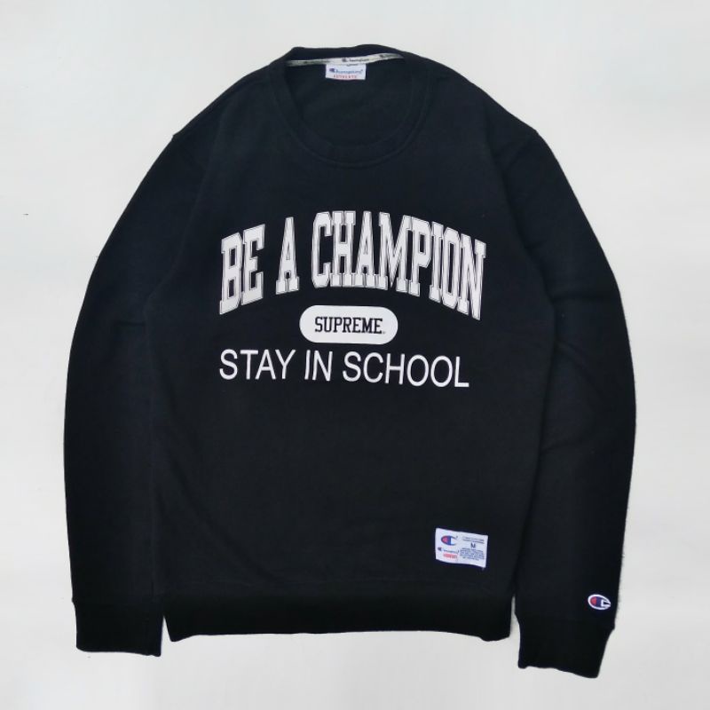 Champion x Supreme Sweatshirt Sweater Crewneck Jacket
