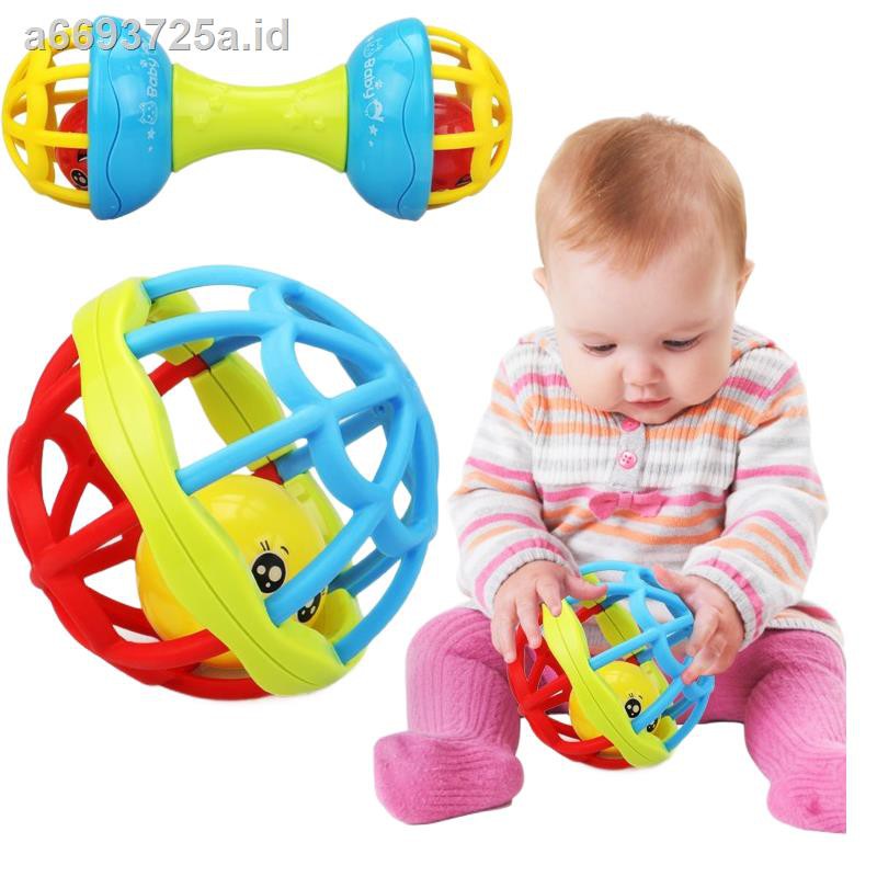  Mainan  Puzzle Bola Genggam Tangan Untuk  Bayi  Laki Laki 