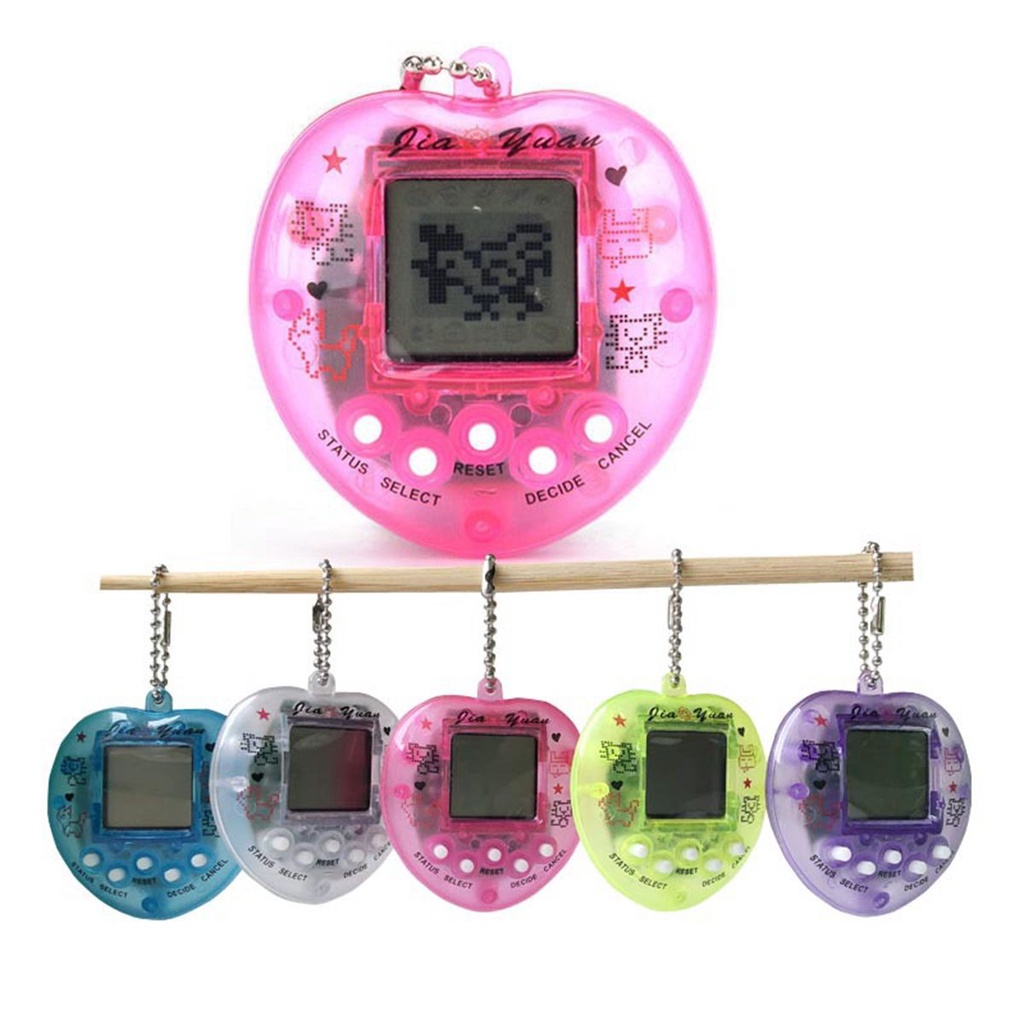 Lanfy Mainan Tamagotchi Hewan Peliharaan Virtual Digital 49 Hewan Pixel 90s