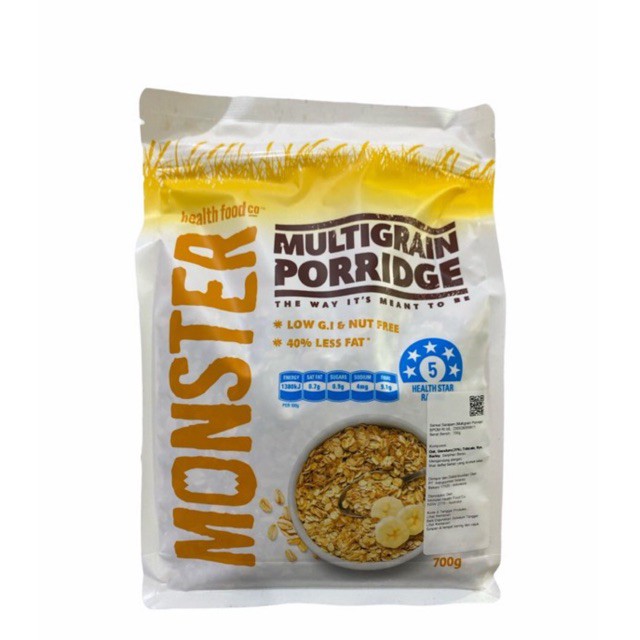 Monster Multigrain Porridge 700gr