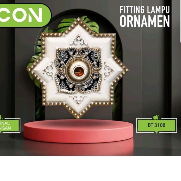 2.2 SALE Fitting Lampu hias Vicon / ornamen lampu / fitting lampu ornamen / fitting lampu hias ornam