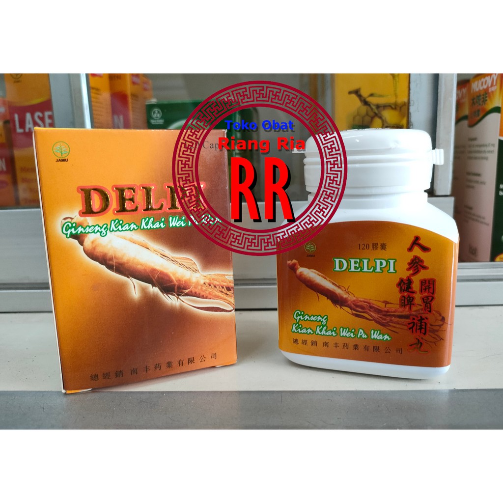 

Ginseng Kianpi Pu Wan - Delpi - Kianpi Pil - Penambah Nafsu Makan