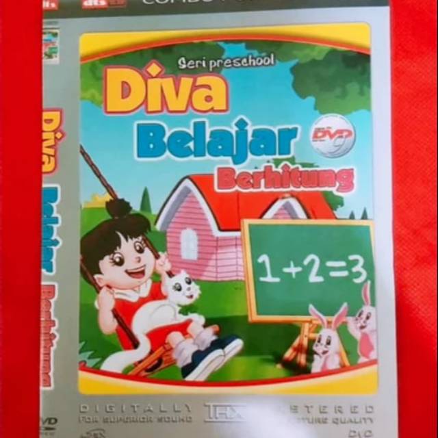 Kaset DVD anak belajar berhitung diva