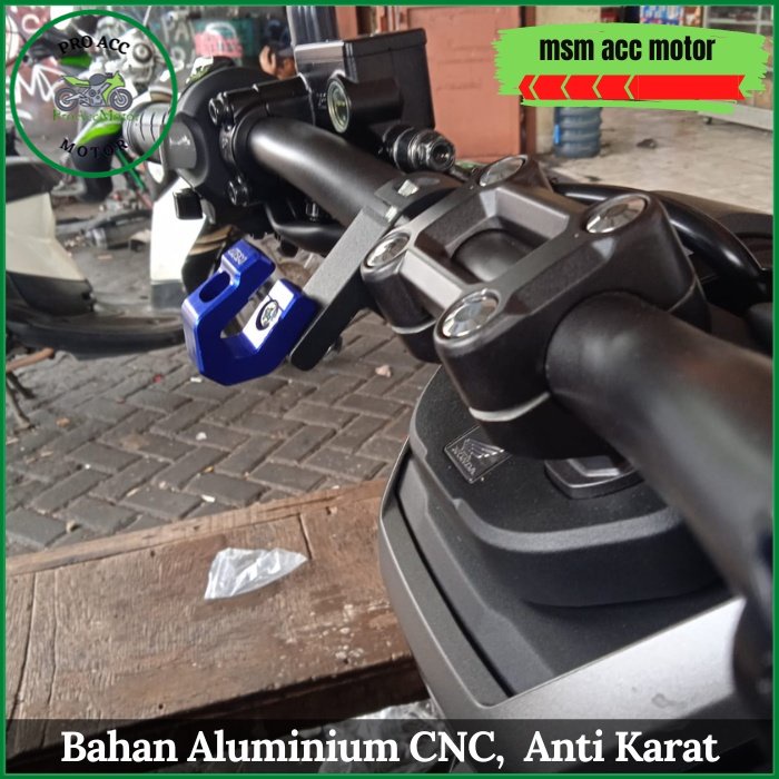 Breket + Gantungan Barang Motor Adv Pcx 150 160 ARM Premium (cod)