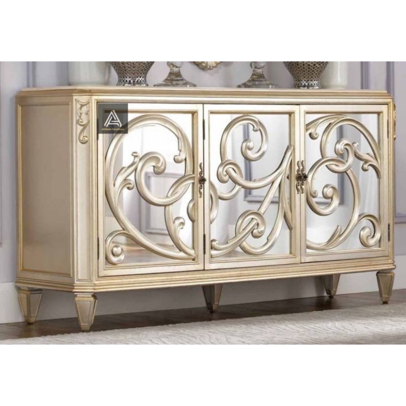 credenza table bufet klasik modern bufet pajangan