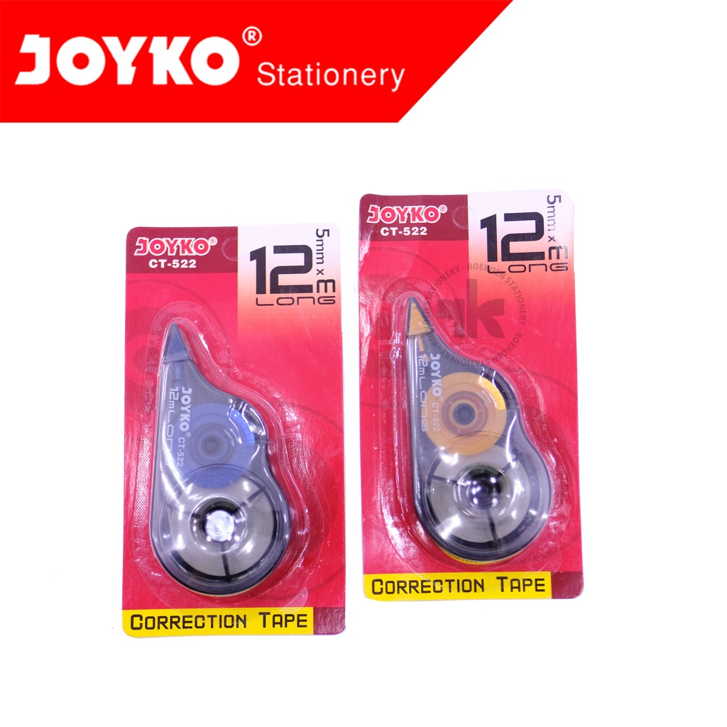 

Joyko Correction Tape 12m Polos CT-522