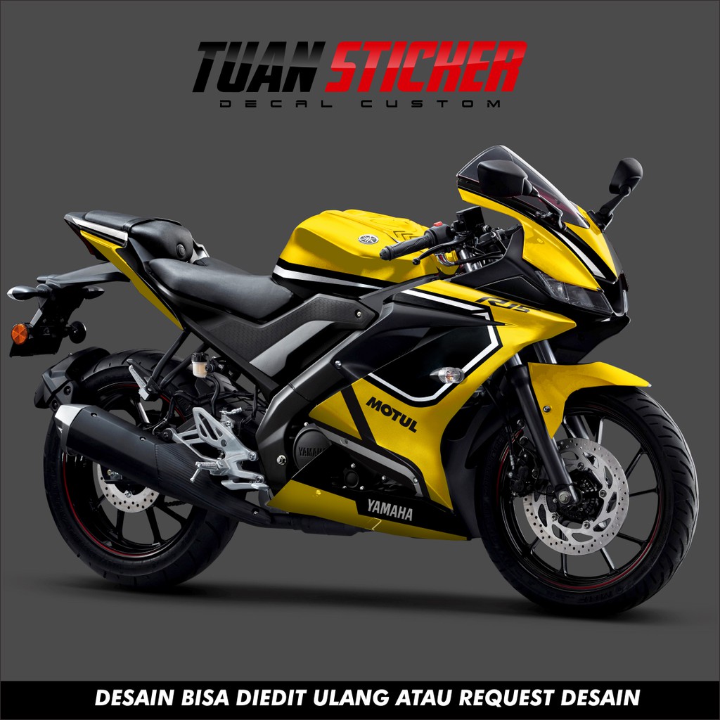 Jual Sticker Striping Decal Yamaha R15 V3, Sticker Decal R15 V3