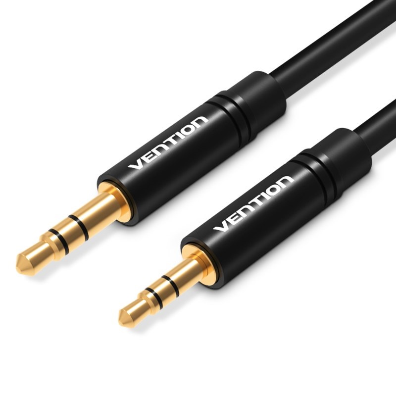 ( Bisa COD ) Vention Kabel Audio Aux 3.5mm Male to 2.5mm Male High Quality Ori BAL