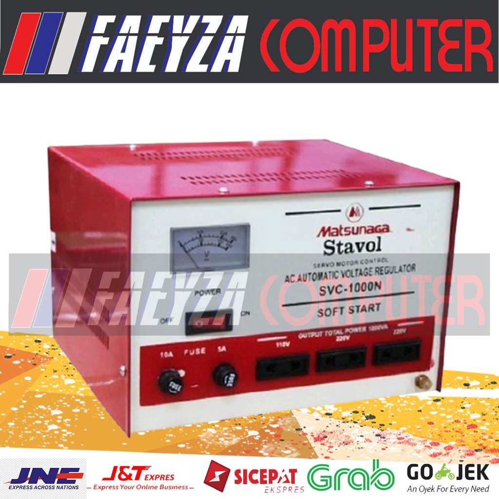 STABILIZER STAVOL MATSUNAGA 1000 WATT MESIN STAVOL