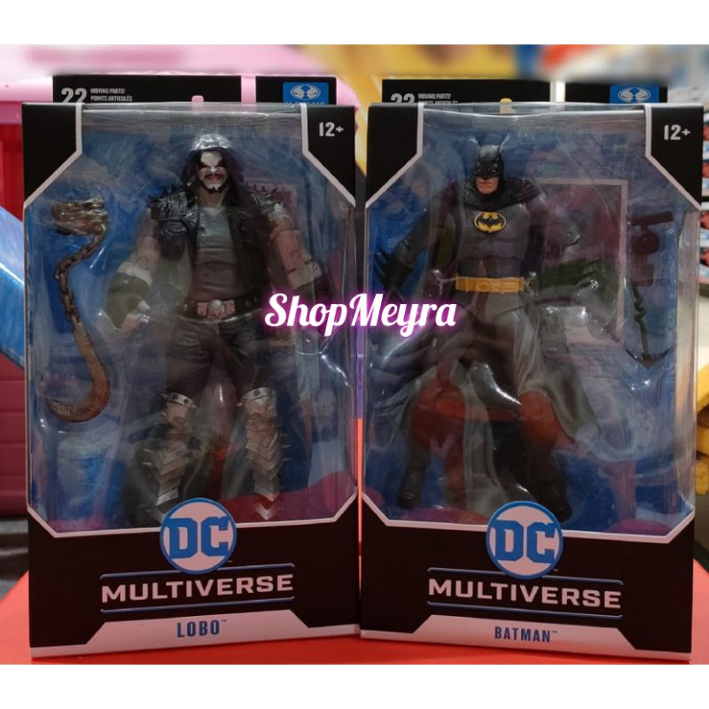 McFarlane Figure Lobo / Batman - Mainan Action Figure DC Multiverse