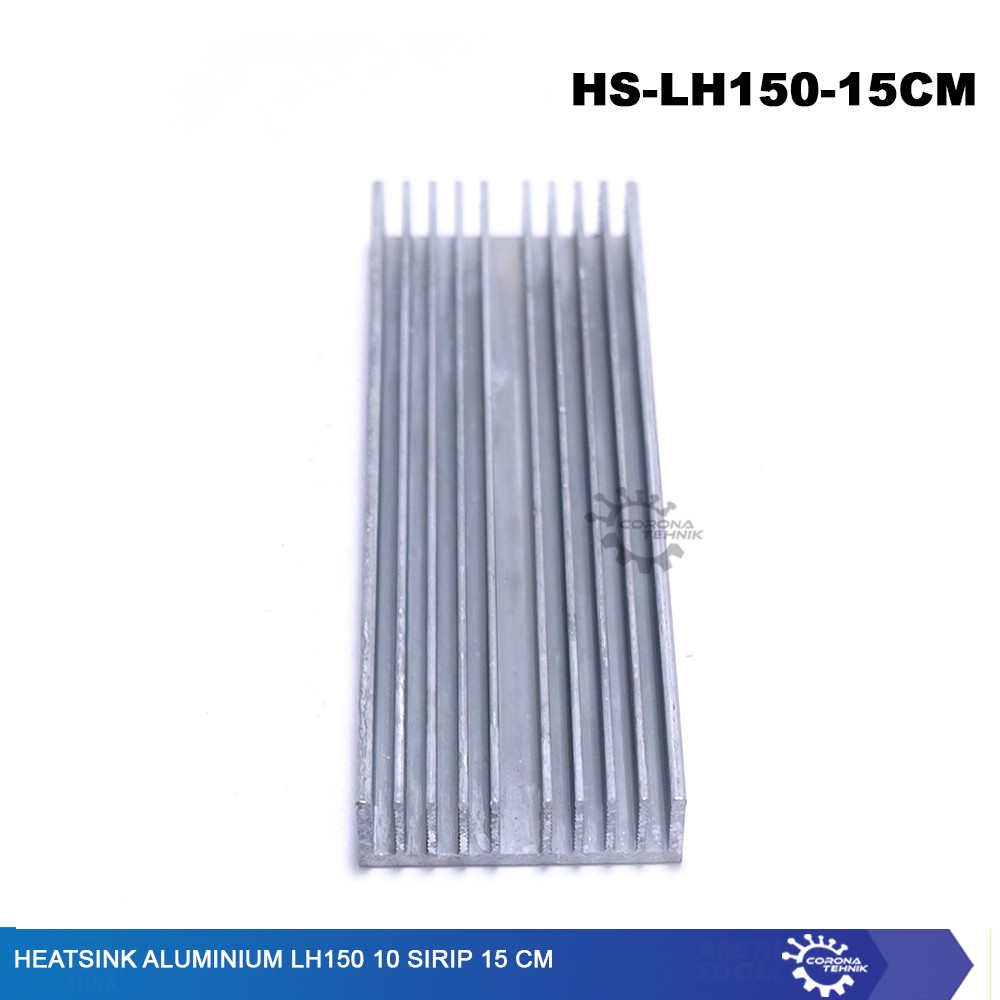 LH150 10 Sirip 15 cm Heatsink Aluminium