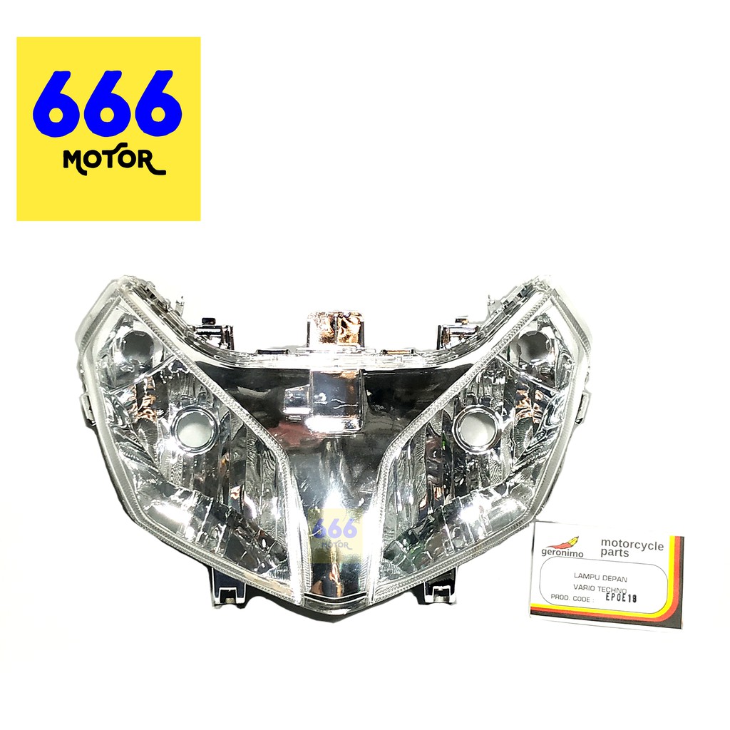 666MOTOR LAMPU DEPAN / REFLEKTOR VARIO TECHNO