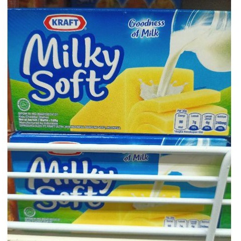 

Keju KRAFT MILKY SOFT 165gr