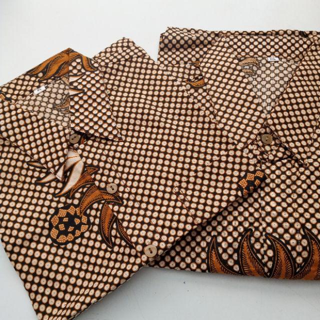 Tunik Batik Couple Keluarga St Mrs Lengkap Dengan Batik Anak