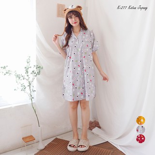  Baju Tidur GREET  Model K 277 Daster Kerah Shopee 