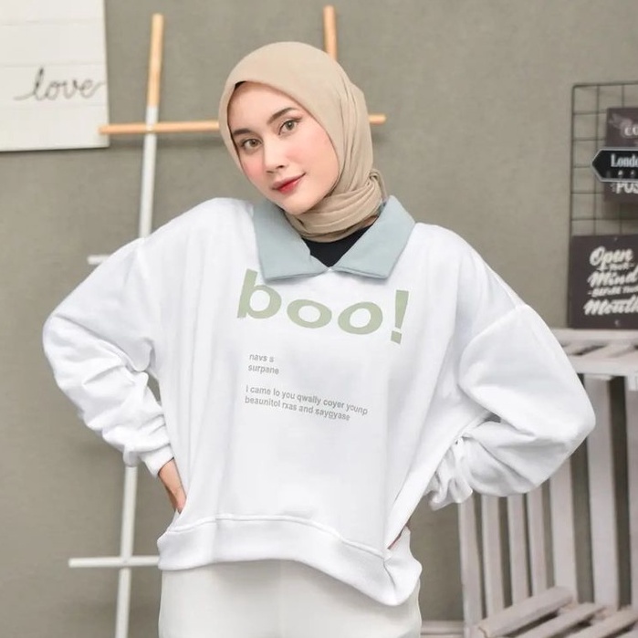 Mvp - Boo Colar - Fashion Wanita Terbaru