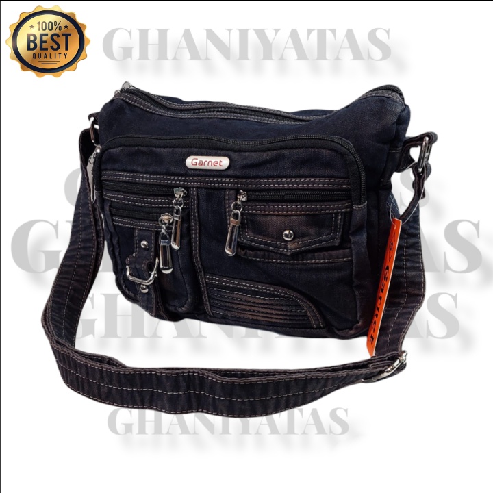 TAS WANITA SELEMPANG LEVIS GRANET ORIGINAL JEANS