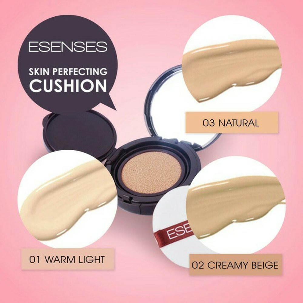 (BISA COD) Esenses Skin Perfecting Cushion BPOM